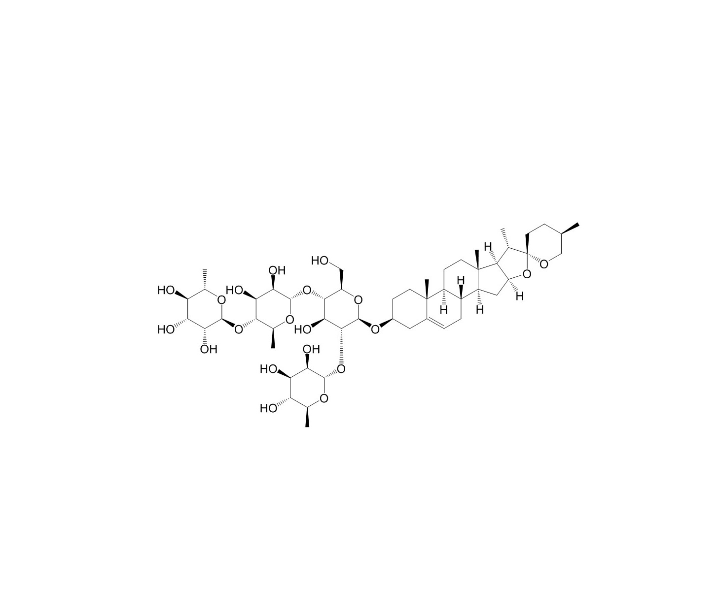 重樓皂苷II 76296-72-5 Polyphyllin II