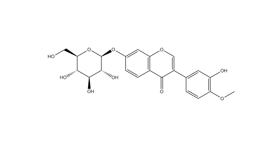 毛蕊異黃酮葡萄糖苷|20633-67-4 Calycosin 7-O-glucosid