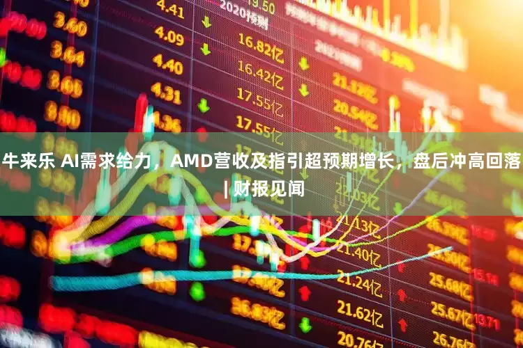 牛来乐 AI需求给力，AMD营收及指引超预期增长，盘后冲高回落 | 财报见闻